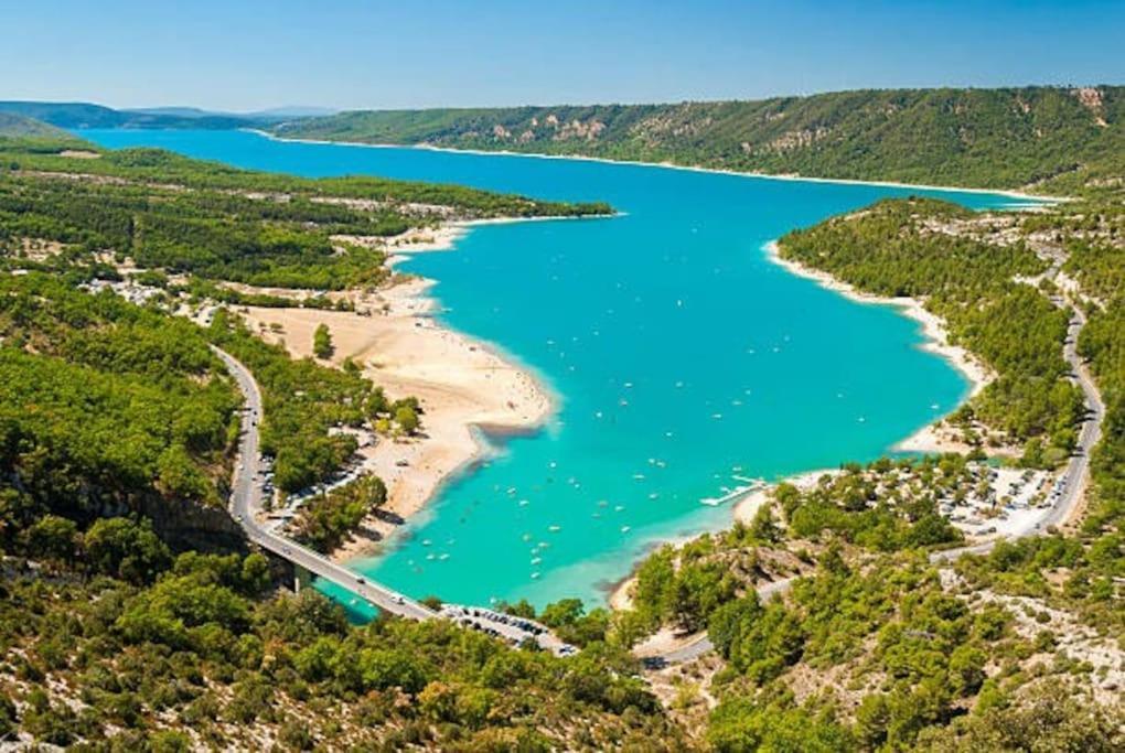 Villa Piscine - Gorges Du Verdon, Lac De Sainte-Croix Régusse Exterior foto