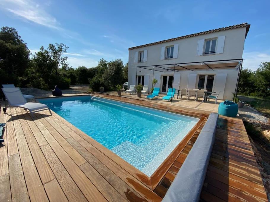 Villa Piscine - Gorges Du Verdon, Lac De Sainte-Croix Régusse Exterior foto