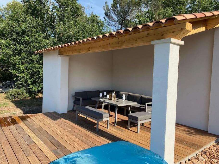 Villa Piscine - Gorges Du Verdon, Lac De Sainte-Croix Régusse Exterior foto