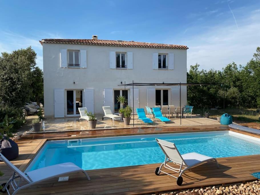 Villa Piscine - Gorges Du Verdon, Lac De Sainte-Croix Régusse Exterior foto